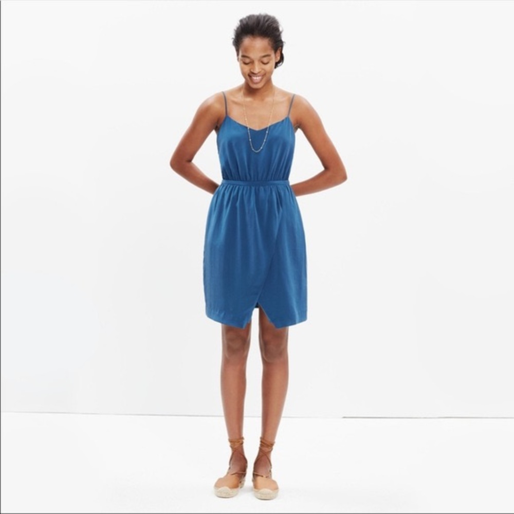Madewell Silk Sandstar Dress NWT - Picture 1 of 8